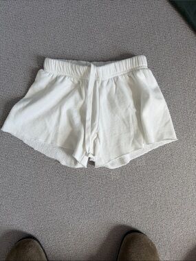 Katie J NYC White Girls sweat Shorts